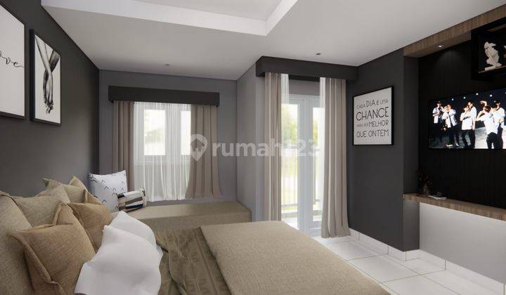 Apartemen Siap Huni Full Furnish Bagus Lantai 10 Piniggir Tol Sentul 2