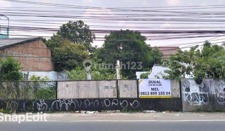 Tanah Pinggir Jalan Raya Sawangan Dekat Ciputat Dan Parung Bogor 1