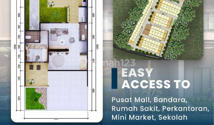 Rumah Cluster Dekat Jl Arifin Ahmad Pekanbaru kawasan Hijau Dan Bisnis  2