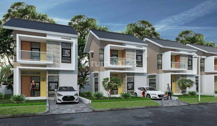 Rumah Minimalis 2 lantai Di JL SM Amin Area Bisnis Dan Mahasiswa 1