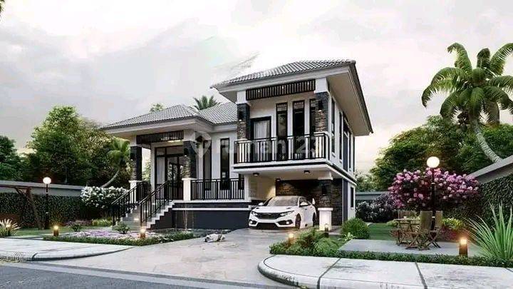 Rumah mewah  di Jl HR Soebrantas Panam 2 Lantai Area Bisnis Dan Perkantoran 2