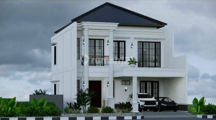 Rumah 2 Lantai Modern Klasik Di Lokasi Prestige  2