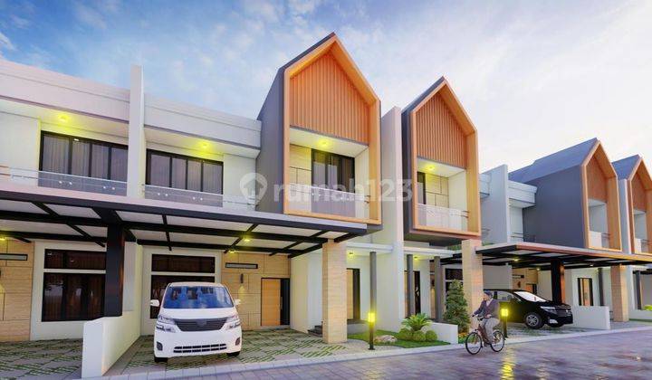 Rumah Cluster Scandinavian Di Tanah Premium Magnolia City Cluster 1