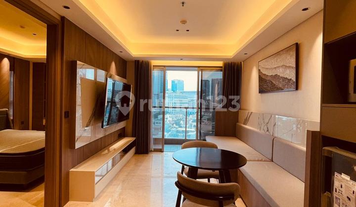 For Rent Gold Coast Pik Apartment Type 1 BR 51M Full Furnish Luxury Interior New City View Negotiable