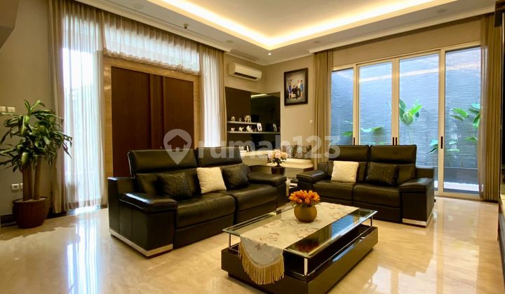 Dijual Rumah Mewah Pik Tropis Modern Crown Golf 416M 3 Lantai Bangunan Mandiri SHM