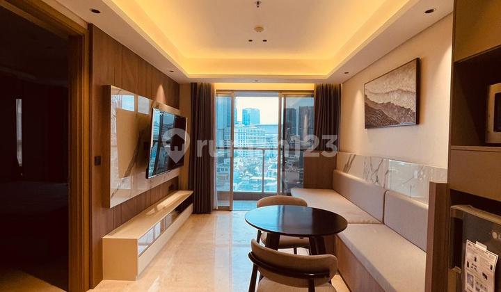 Disewa Apartemen Gold Coast Pik Tipe 1 BR 51M Full Furnish Mewah Interior Baru City View Nego 2