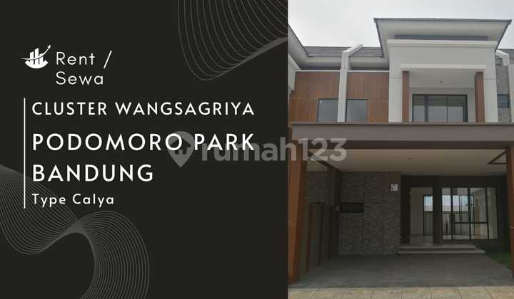 Rumah Siap Huni di Podomoro Park Bandung Cluster Wangsagriya