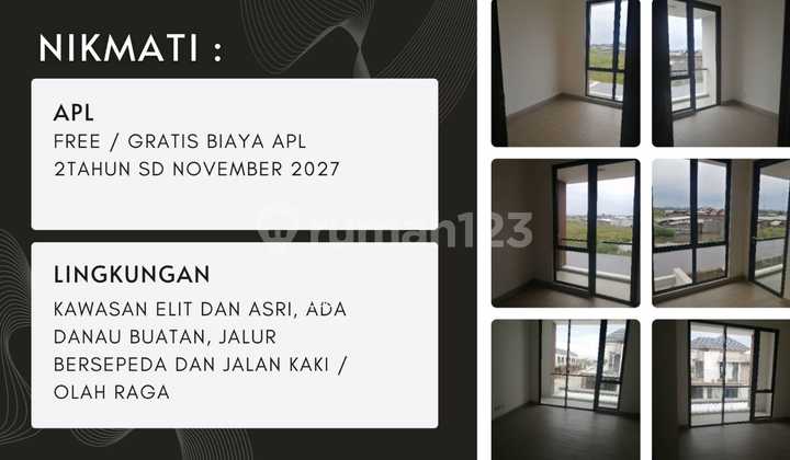 Ready-to-Occupy House in Podomoro Park Bandung, Wangsagriya Cluster 2