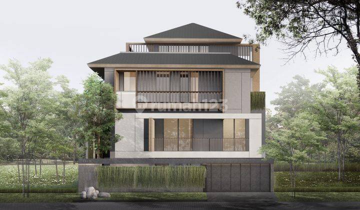 Rumah Lux Minimalis Modern di Taman Villa Meruya Jakarta Barat 1