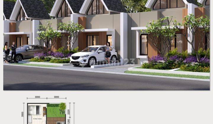 Rumah Keren Subsidi Dp 50 Dekat Terminal Dan Pasar Daya 4