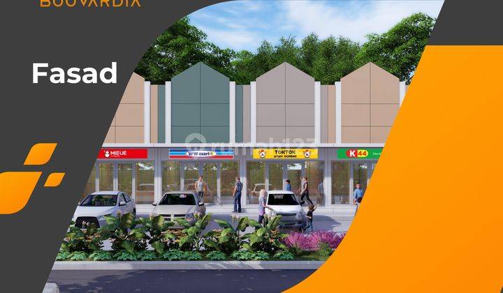 Murah Ruko Bouvardia Lokasi Strategis di Tanjung Bunga Makassar 1