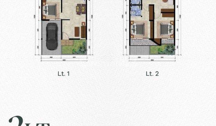 Rumah daerah Meruya selatan 2lantai 2