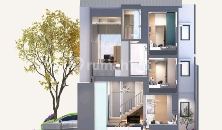 Brand New Rumah 3 Lantai Di Jakarta Barat  2