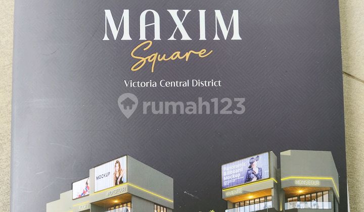 Ruko Gading Serpong Maxim Square 3lantai Ruko Gading Serpong Maxim Square 3lantai