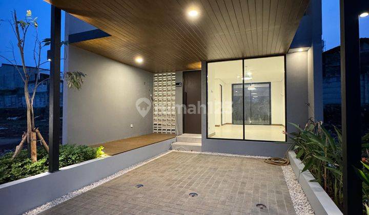 Rumah termodern di bintaro nempel stasiun dan mall 2