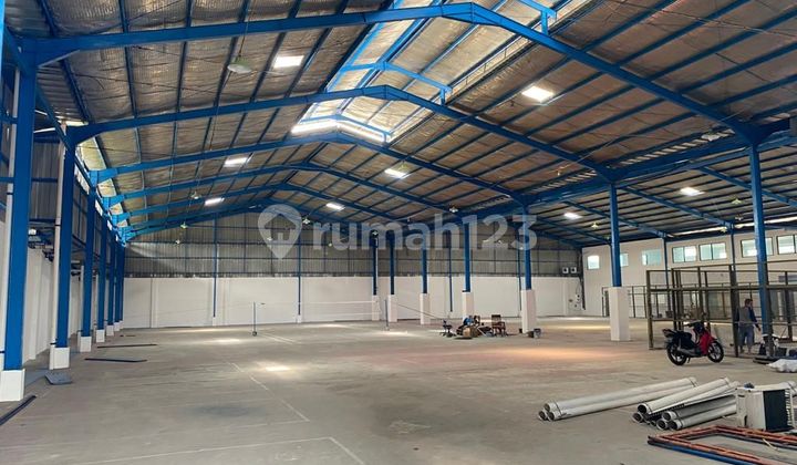 Disewakan Gudang luas 2100 m², duri kosambi, dekat tol, bebas banjir