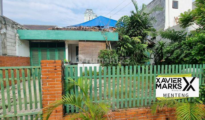 Rumah Lama Hitung Tanah Area Tenang di Guntur, Jakarta Selatan 1