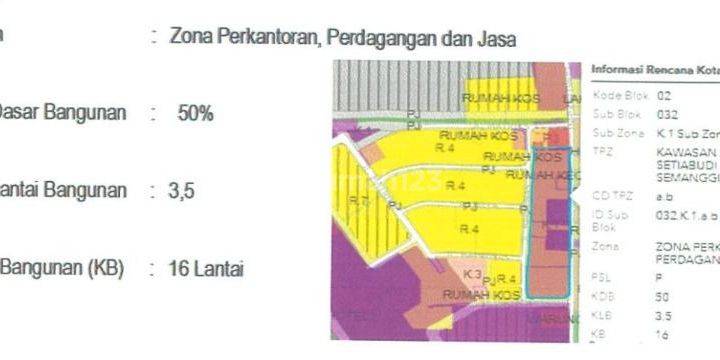 Lahan Kavling Komersil Jual Cepat Strategis di Setiabudi, Jaksel 2