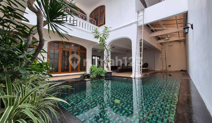 For Rent Furnished House Prime Quiet Menteng 2