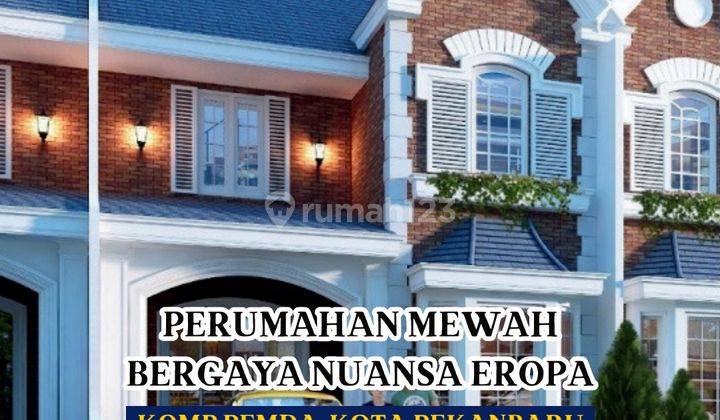 Dijual Rumah Mewah Dp 10jt Pusat Kota Pekanbaru 1