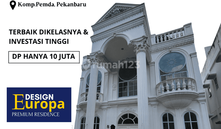 Rumah 2 Lantai Baru Free Ppn+dp 0 Dekat Mal Ska Pekanbaru 1