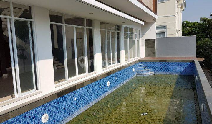 Rumah Hoek Pantai Indah Kapuk Brand New Minimalis, Kualitas Bangunan Bagus, Ada Kolam Renang 2