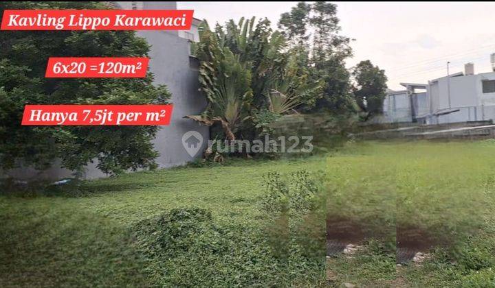 Tanah di Lippo Karawaci Jual Cepat Harga Nego 1