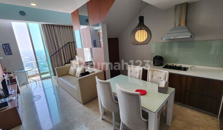 Apartemen Satu 8 Residence Lantai Tinggi View City Furnished nego Apartemen Satu 8 Residence Lantai Tinggi View City Furnished nego