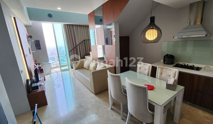 Apartemen Satu 8 Residence Lantai Tinggi View City Furnished nego Apartemen Satu 8 Residence Lantai Tinggi View City Furnished nego