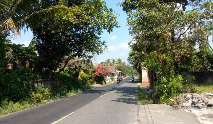 Tanah 3 menit Pasar Tempel Mangku Jalan Utama Turi Sleman Jogja  1