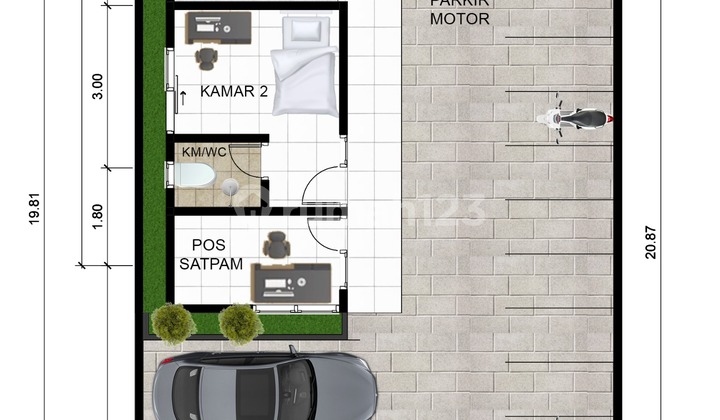 Kost 20 Kamar di Pogung Dekat UGM dan UNY Kost 20 Kamar di Pogung Dekat UGM dan UNY