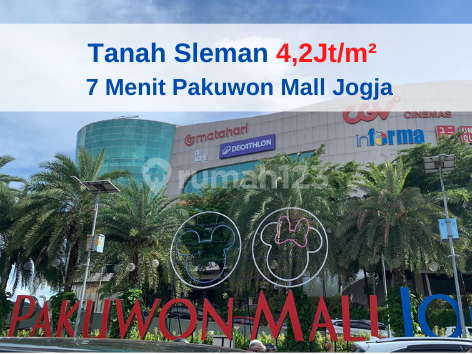 Tanah Dekat Kampus UPN dan Pakuwon Mall Jogja 