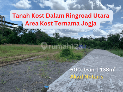 Tanah Kost Dalam Ringroad SHM P: Akad Notaris   2