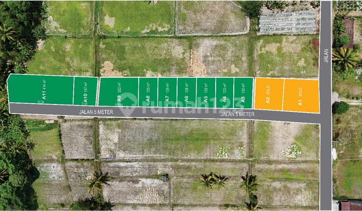 Land Area of UII Boarding House, Kaliurang Road, Sleman Land Area of UII Boarding House, Kaliurang Road, Sleman