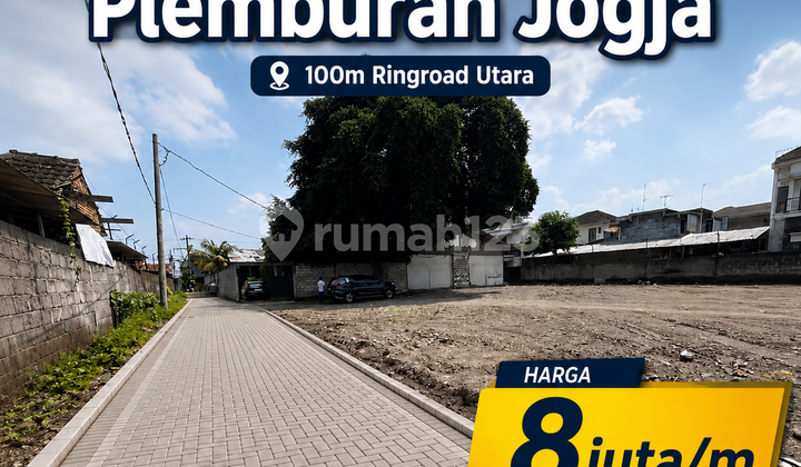 Tanah Pogung Lor 100M Ringroad Utara Jogja Tanah Pogung Lor 100M Ringroad Utara Jogja