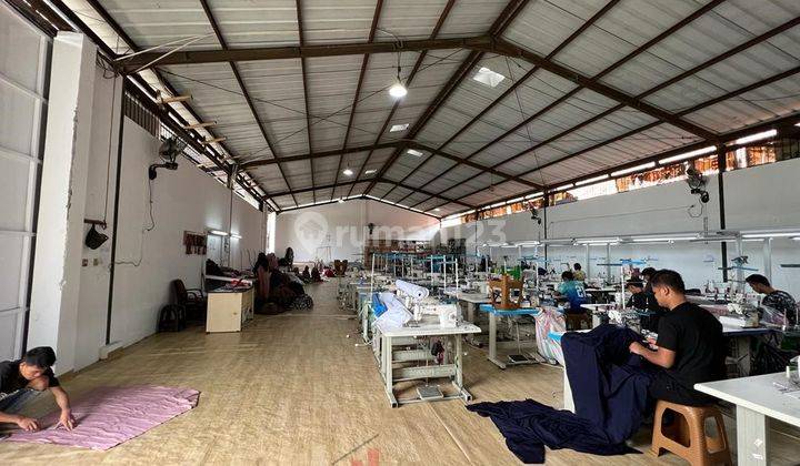 Dijual Pabrik Garment Gudang Cigondewah  4