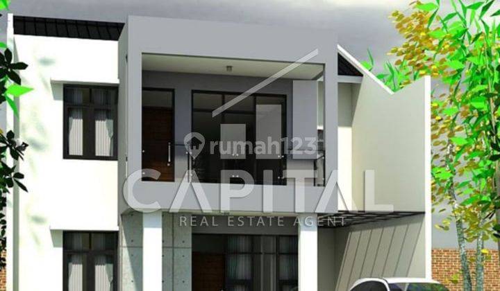 Rumah Culdesac One Gate System di Komplek Elit Kalijati Indah Estate Antapani 1