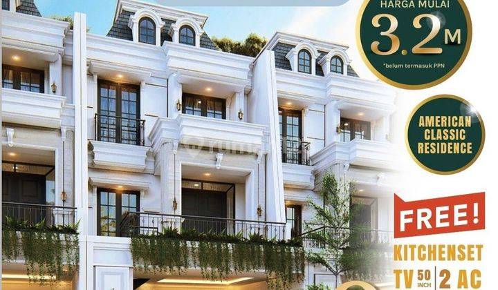 Rumah Mewah 3 Lantai Di Mampang Prapatan Jakarta Selatan 1