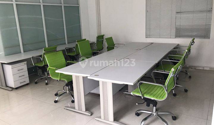 DISEWAKAN KANTOR & GUDANG DELUXE FULLY FURNISHED, TAMAN TEKNO BSD 14