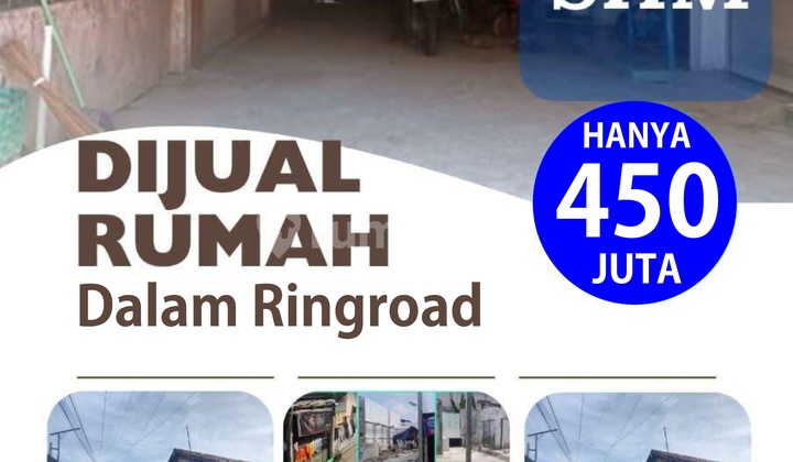 Dijual Tanah Biru Jalan Himayala Trihanggo 156M2 Hanya 450 Juta