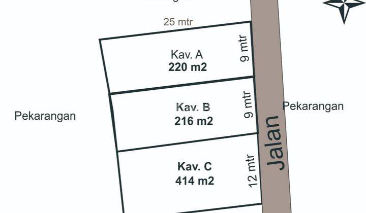 Termurah Tanah Dekat Ugm Jakal Km 7 Prospek Rumah Kosan 2