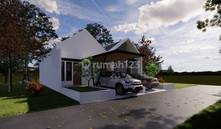 Rumah Minimalis Modern 1 Lantai Di Pusat Kota Bandung 2