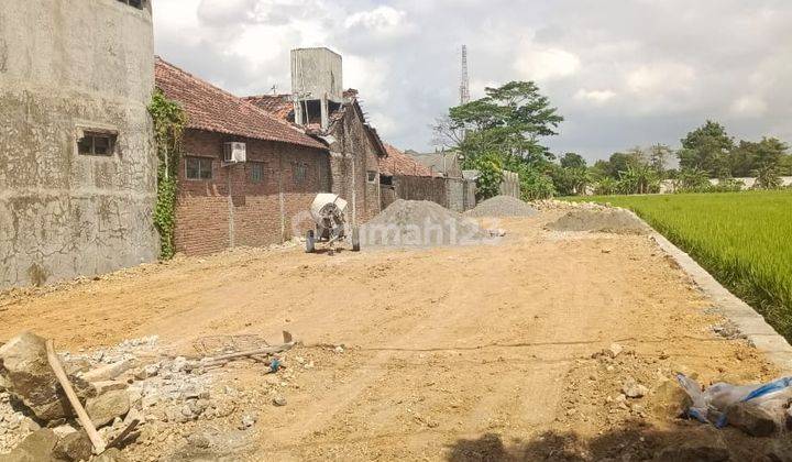 Ciamik Area Kampus Uad 2, Tanah Murah Di Umbulharjo Kota Jogja Pemandangan Sawah 2