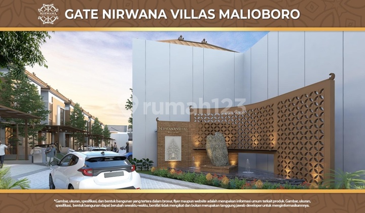8 UNIT TERAKHIR RUMAH CLSUTER PREMIUM DI AREA MALIOBORO JOGJA