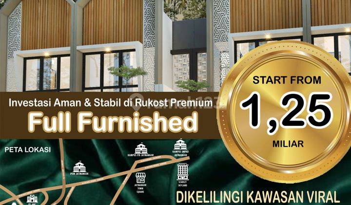 Rumah Kost 2 Lantai Full Furnished Area Kampus ITB, UNPAD  2