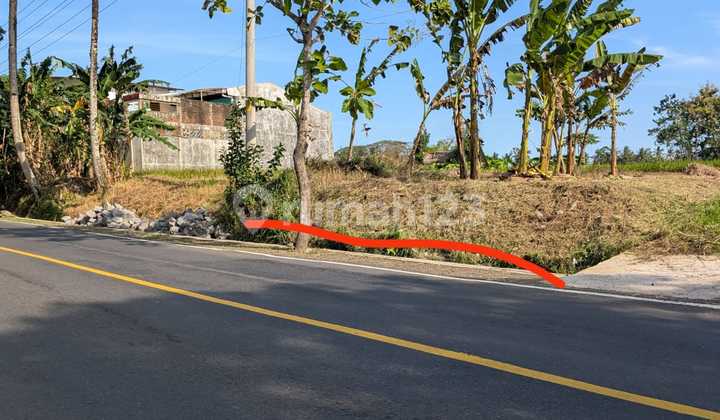 LAND FOR SALE ALONG NATIONAL ROAD IN BANYUURIP PURWOREJO NEAR STADIUM