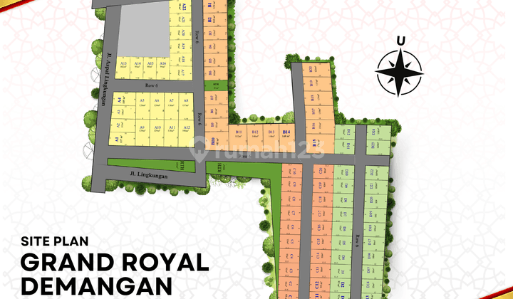 Tanah Demangan Di Jln Madiun Ponorogo Dekat Alun Alun 1