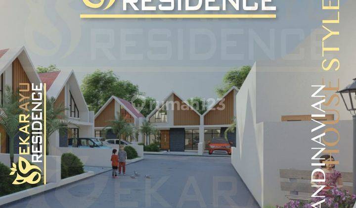 Rumah Modern Gaya Skandinavian Area Kampus Umy Bisa Kpr 1