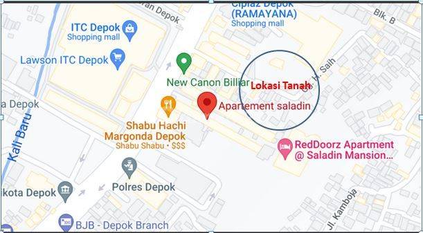 Jual Cepat Tanah Murah di Margonda Raya, Depok  5