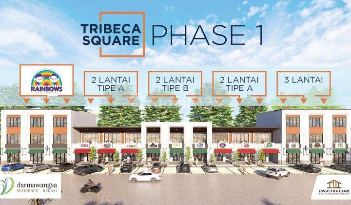 Ruko Tribeca Square di Darmawangsa Residence Investasi Cerdas Untuk Bisnis Anda 2